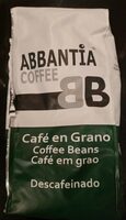 Café en grano. Descafeinado