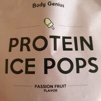 Protein Ice Pops Passion Fruit Flavor