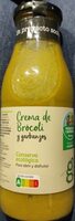 Crema de brócoli y garbanzos