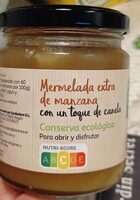 Mermelada extra de manzana con un toque de canela