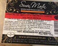 Jamon serrano iberico bellota