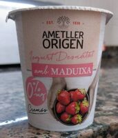 Iogurt desnatat amb maduixa 0% MG