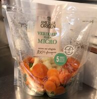 Verduras para microondas