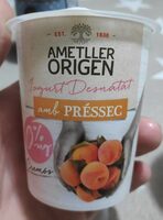 Iogurt desnatat amb Prèssec