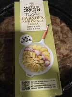 Tortilla alcachofa con patata y cebolla
