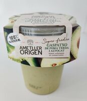 Gazpacho de manzana verde y aguacate