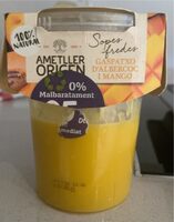 Gaspatxo d’albercoc i mango