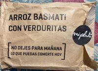 Arroz basmati con verduritas