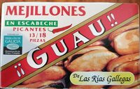 Mejillones en escabeche picantes