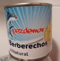 Berberechos al natural