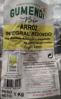 Arroz integral redondo