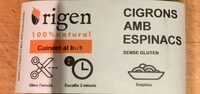 Cigrons amb espinacs