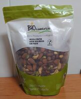 Mezcla de frutos secos ecológicos con pasas