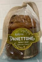 Panettone con frutas y pasas