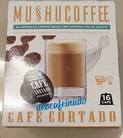 Café cortado descafeinado