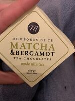 Bombones de té matcha & bergamot
