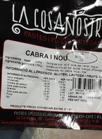 Pizza Cabra i Nou