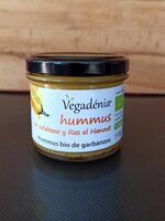 Hummus bio con calabaza y Ras el Hanout