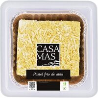 Pastel frío de atún
