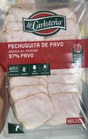 Pechuguita de pavo al horno 97%pavo sin gluten y sin lactosa