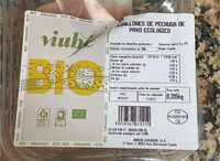 Medallones de pechuga de pavo ecologico