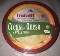 Crema de queso de oveja fundido