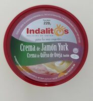 Crema Jamon Jork con Queso de Oveja