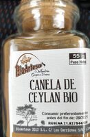 Canela de Ceylan bio