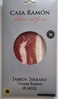 Jambon Serrano Grande Réserve 18 mois