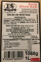 Salsa de mostaza