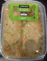 Seitán casero con verduras