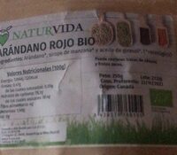 Arandano rojo