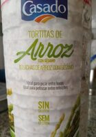 Tortitas de arroz con sésamo
