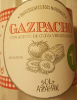 Gazpacho con aceite de oliva virgen extra