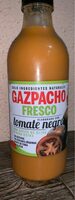 Gazpacho fresco con tomate negro