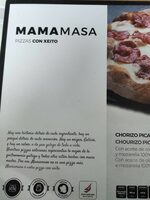 Pizza con chorizo picante de León