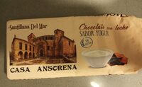 Chocolate con leche sabor yogur