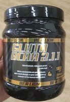 Glutamina + Bcaa 500 Gr Sabor Naranja Limon
