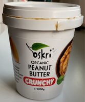 Organic peanut butter crunchy