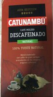 Café molido descafeinado natural