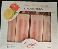 Helado de Limón y fresa