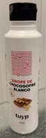 Sirop de chocolat blanc