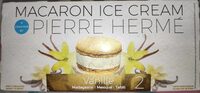 Macaron ice cream