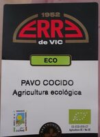 Pavo cocido