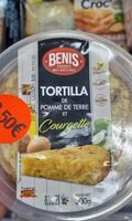Tortilla pomme de terre courgette