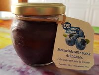 Mermelada sin azúcar Arándanos