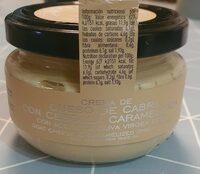 Crema de queso con cebolla caramelizada