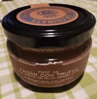 Paté de faisán con trufas con aceite de oliva virgen extra