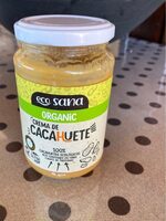 Crema de cacahuete organic