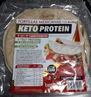 Tortillas mexicanas keto protein